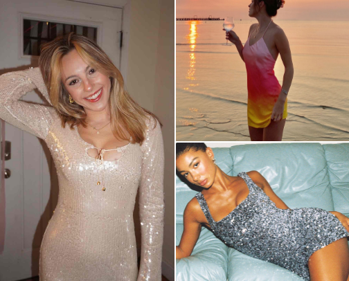 Sorority Date Function Dresses cover photo collage