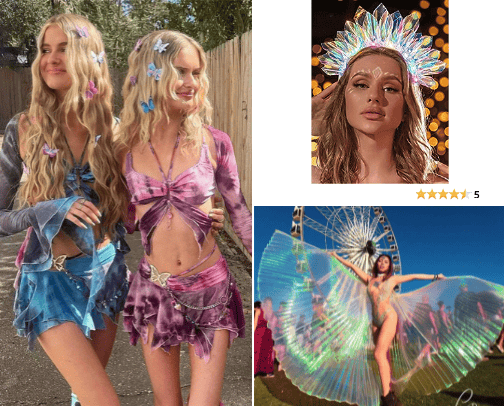 Cutest Instagramable Rave Outfit Inspo Boards cover photo collage