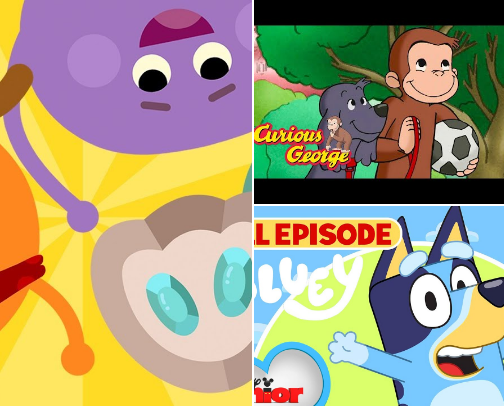 Shows our toddler is absolutely obsessed with cover photo collage