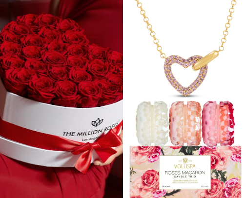 Valentine’s Day Gift Ideas for Him and Her cover photo collage