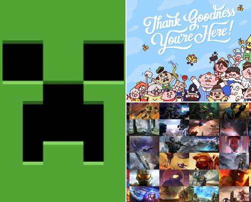Games I Personally Enjoy cover photo collage