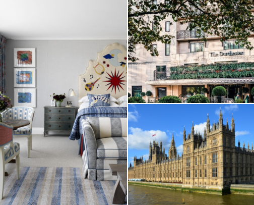 Charming Hotels for a Relaxing City Break in Westminster, London, United Kingdom cover photo collage