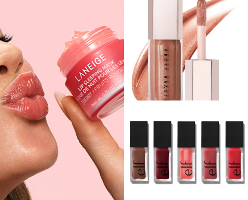 My favorite beauty recs for lips 👄 cover photo collage