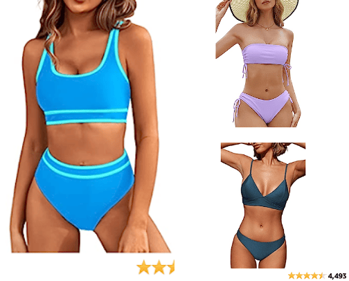 swimsuits for women!👙⛱️ cover photo collage