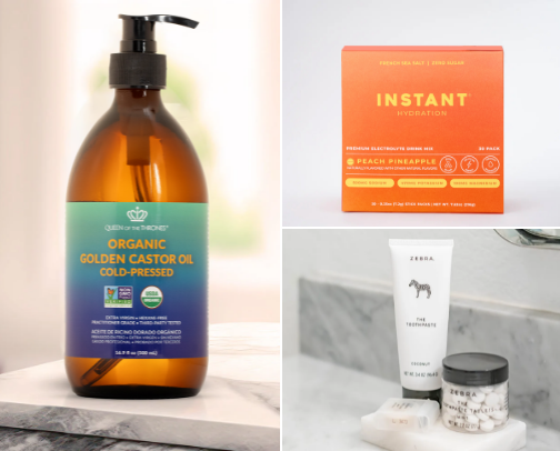 My Go-To Wellness Staples cover photo collage