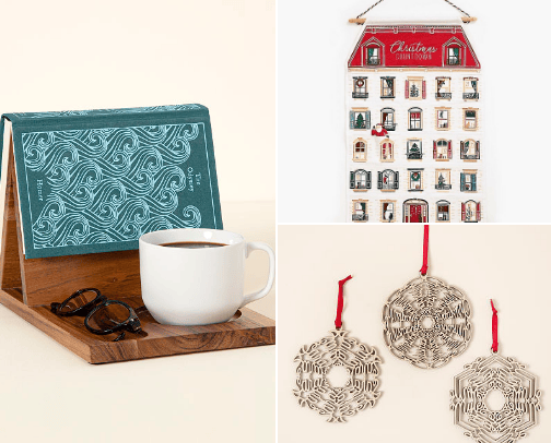 Holiday gift ideas cover photo collage