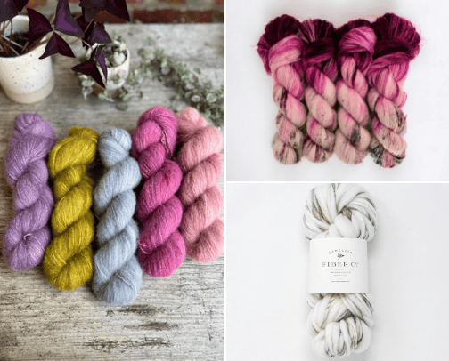 Favorite Hand Dyed Yarns 🧶 cover photo collage