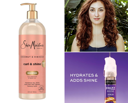 Must-Have Anti-Frizz Products for Curly/Wavy Hair cover photo collage