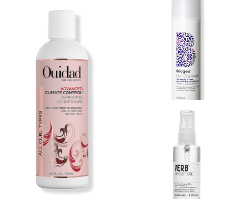 Must-Have Anti-Frizz Products for Curly/Wavy Hair cover photo collage