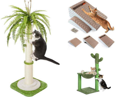 The only scratch posts my cats actually use (and why they work) cover photo collage