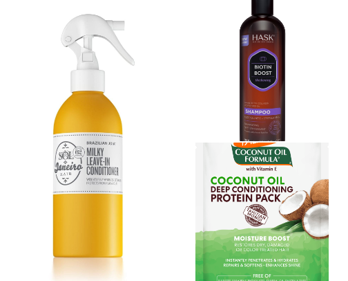 Product recommendations for thin/fine/fragile hair: cover photo collage