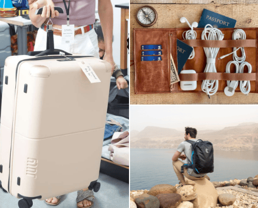 Travel cover photo collage