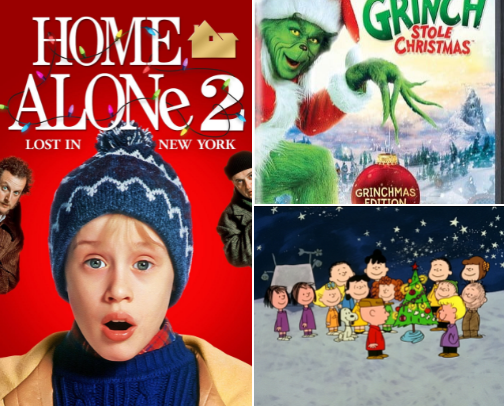 DVDs to cozy up with during the Christmas season cover photo collage