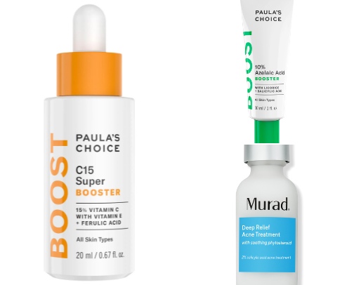 ADVANCED SKINCARE - serums, treatments and masks cover photo collage