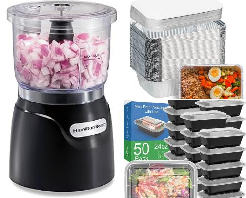 Meal prep must haves cover photo collage
