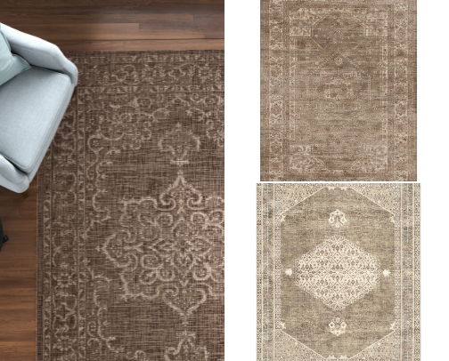 Transitional Rug we love cover photo collage