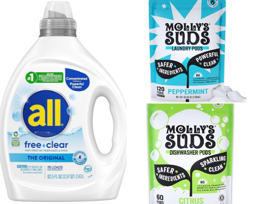 Cleaning Products cover photo collage