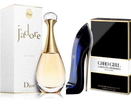 Parfum for women cover photo collage