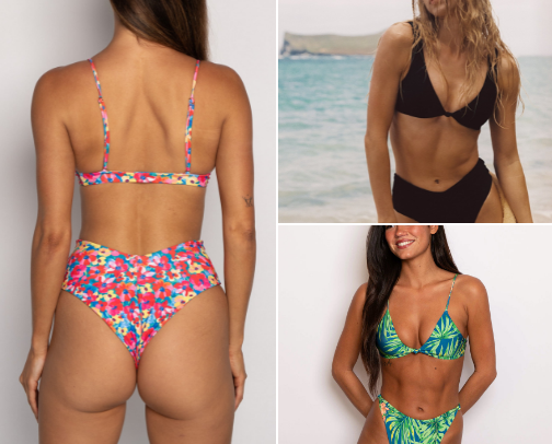 Bathing suits for Mid-size girls with just enough coverage cover photo collage