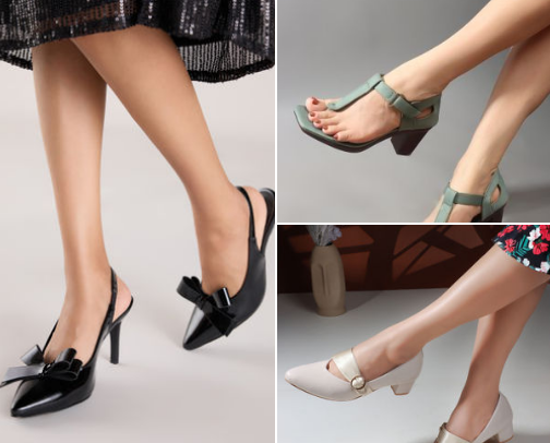 Cute Heels cover photo collage
