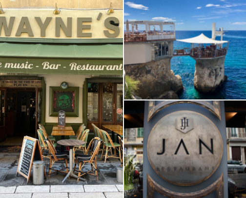 Nice, France: Travel Guide cover photo collage