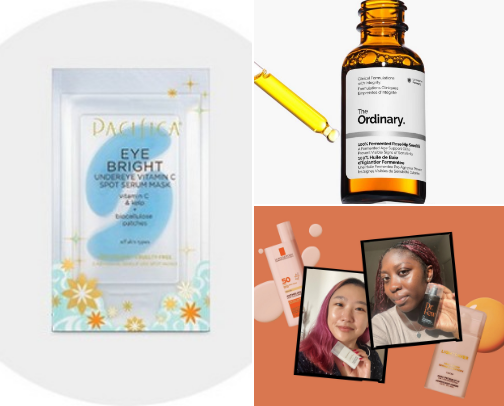 My favorite skin care go to cover photo collage