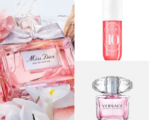 Perfumes for every occasion cover photo collage