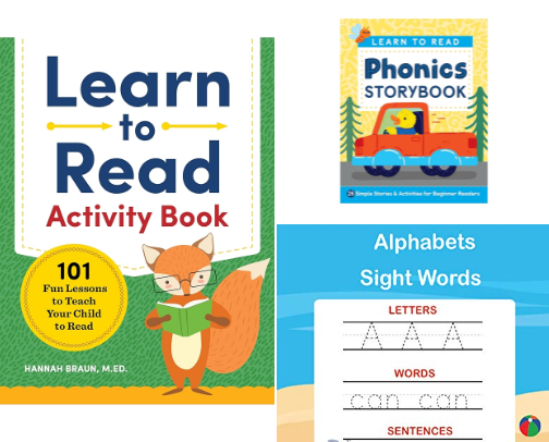 50+ Must Haves for Preschool Homeschooling (Phonics Based Learning) cover photo collage