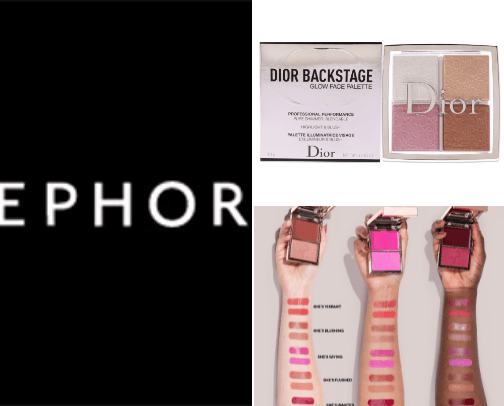 Sephora cover photo collage
