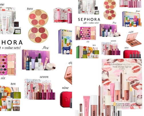 My favorite beauty recs cover photo collage