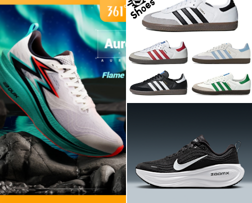 Shoes ,Sandals & Slippers cover photo collage