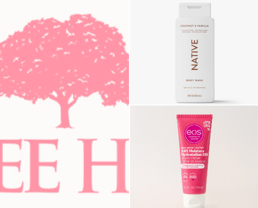 Shower essentials 🚿🧼 cover photo collage