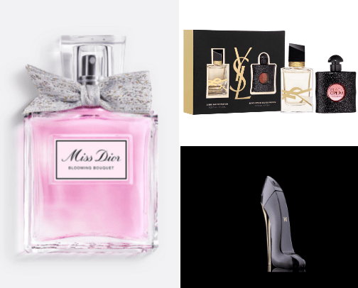 my favorite perfumes🤩 cover photo collage