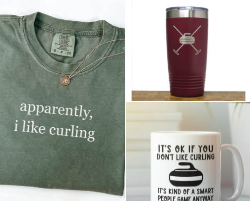 Gifts for Curlers - Players and Teams cover photo collage