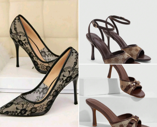 Heels that get compliments before you even say "hi!" cover photo collage