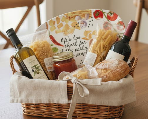 Italian Hostess Gift Ideas for Food Lovers cover photo collage