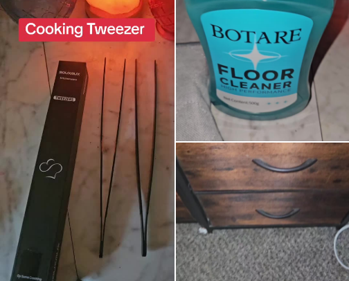 Household items cover photo collage