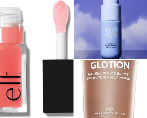 Beauty products I'm OBSESSED with cover photo collage