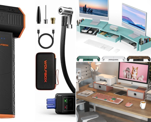 Clean Desk Setup & Workspace Essentials cover photo collage
