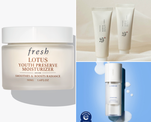 My Summer Skincare Picks for Sensitive Dry Skin cover photo collage