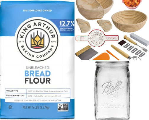 Sourdough cover photo collage