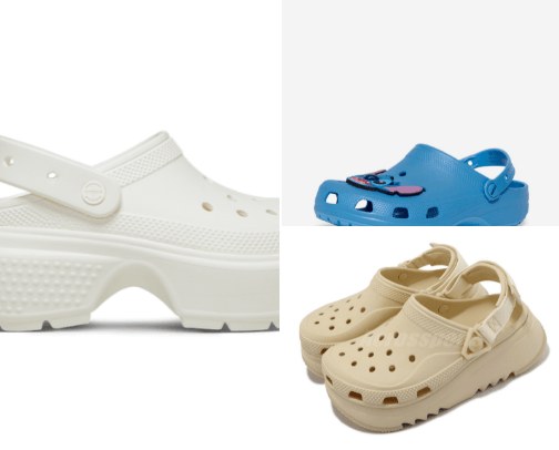 Crocs for woman🫶 cover photo collage