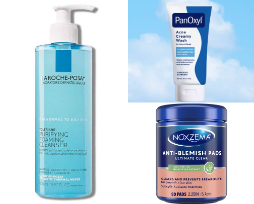skincare products i LOVE that actually works! cover photo collage
