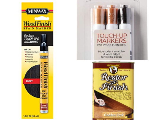 I Finally Found Wood Repair Products That Fixed My Scratched Dining Table cover photo collage