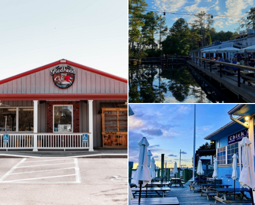 My top places to dine - Hampton Roads, Eastern Shore, Currituck Mainland, Northern OBX (Duck, Corolla, Kitty Hawk, Nags Head) cover photo collage