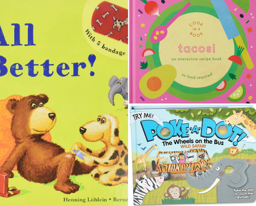 Interactive Books 📚 cover photo collage