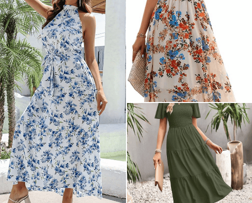 Summer Dress cover photo collage