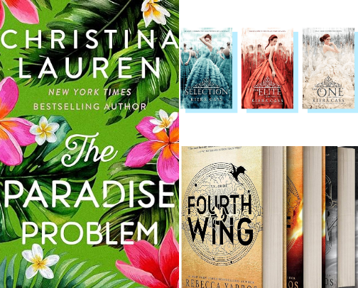 BEST BOOKS OAT
(all are 5🌟!!) cover photo collage