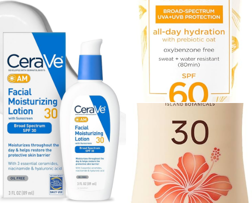 What I Think About the Top 10 Sun Skin Care Products cover photo collage