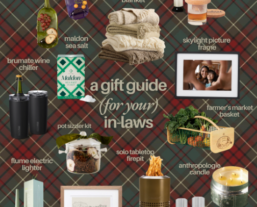 IN LAW GIFT GUIDE cover photo collage